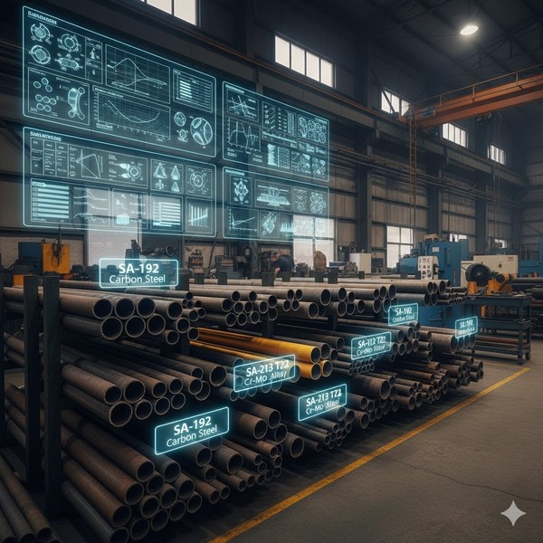 Khám phá về vật liệu chế tạo ống thép lò hơi
