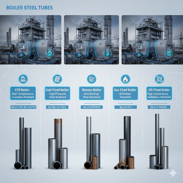 Ống thép lò hơi: Tiêu chuẩn vật liệu và yêu cầu kỹ thuật cần biết