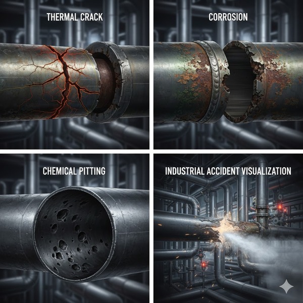 Lỗi thường gặp gây hư hỏng ống lò hơi